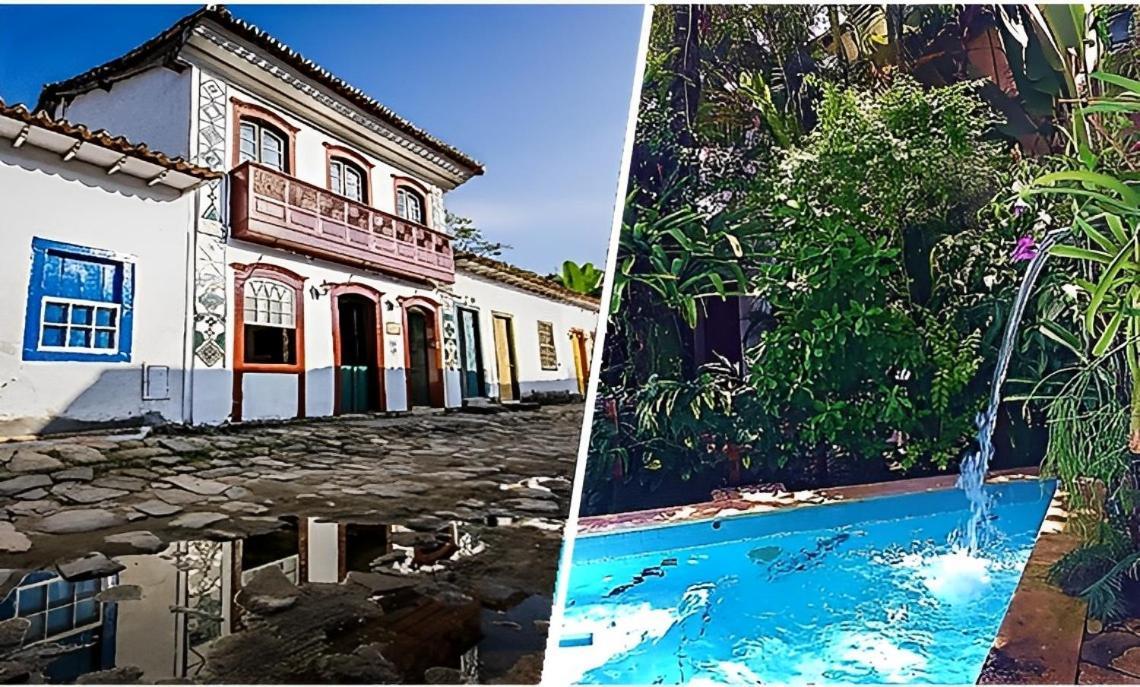 פאראטי Pousada Arte Colonial - Casarao Historico Do Sec XVIII - Lancha Propria מראה חיצוני תמונה